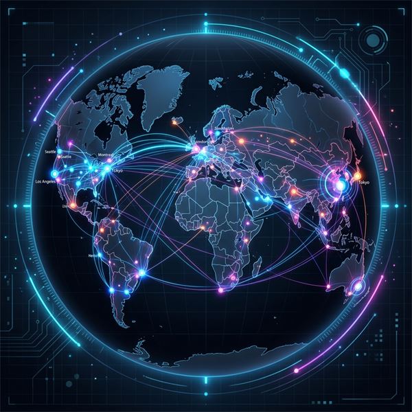 Bản đồ Mạng lưới Công ty Game Toàn cầu