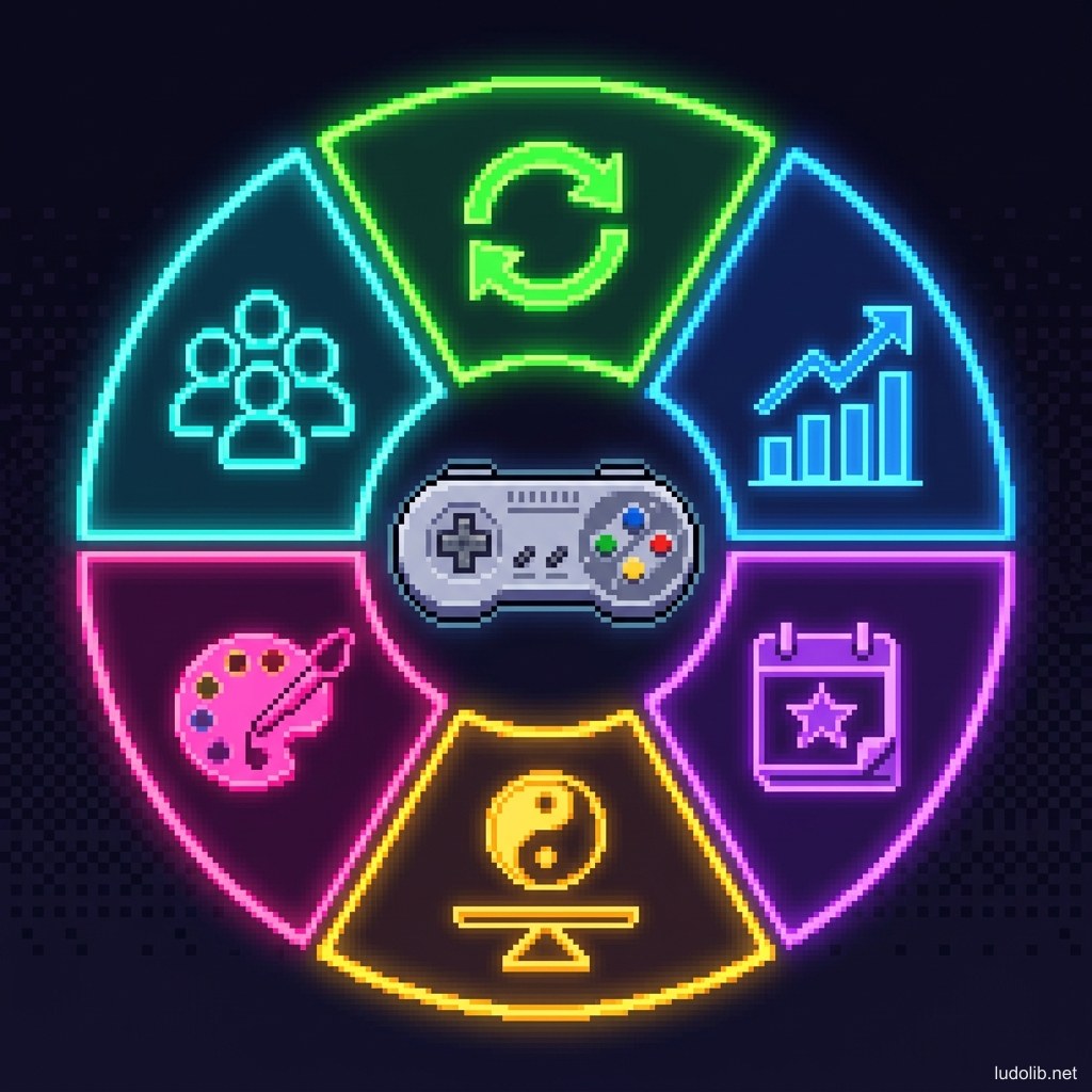 Addictive Game Design Pillars