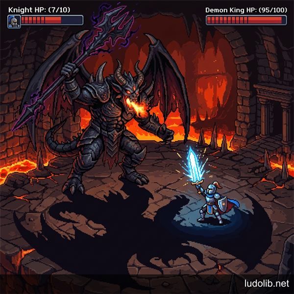 Boss Fight Illustration