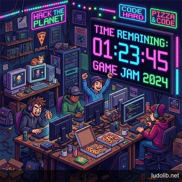 Game Jam Illustration