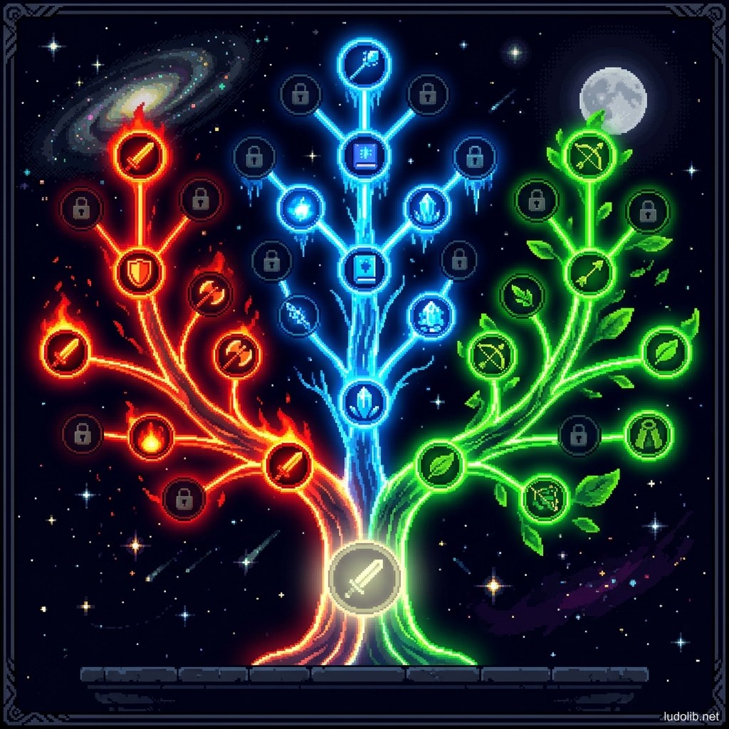 Skill Tree Illustration