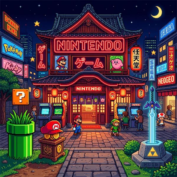 Khu mua sắm hoặc cỗ máy giả lập giả tưởng của Nintendo